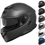 Shoei Neotec 3 Plain Flip Front Motorcycle Helmet