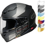 Shoei NXR2 MM93 Collection Rush Motorcycle Helmet & Visor