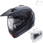 Caberg Tourmax X Plain Flip Front Motorcycle Helmet & Visor