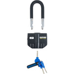 Oxford Boss Alarm 16 mm & Chain Lock 12 mm x 1.2 m Black (LK480)