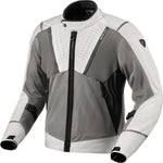 Rev It Airwave 4 Motorcycle Jacket & Trousers Silver Anthracite-Anthracite Kit