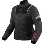 Rev It Tornado 4 H2O Ladies Motorcycle Jacket & Trousers Black Anthracite-Silver Black Kit