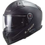 LS2 FF811 Vector II Solid Motorcycle Helmet + LS2 4X Bluetooth Intercom System & Visor