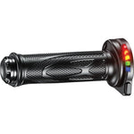 Bike It Commander Motorcycle Handlebar Heated Grips with Integral Throttle Sleeve - 22.2 mm.