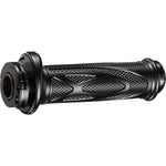 Bike It Commander Motorcycle Handlebar Heated Grips with Integral Throttle Sleeve - 22.2 mm.