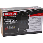 Bike It Pro 2.0 Mobile Phone Holder & Wireless Charger