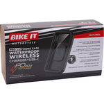 Bike It Pro 2.0 Waterproof Mobile Phone Holder & Wireless Charger - USB-C