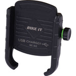 Bike It Compact Mobile Phone Holder & Charger