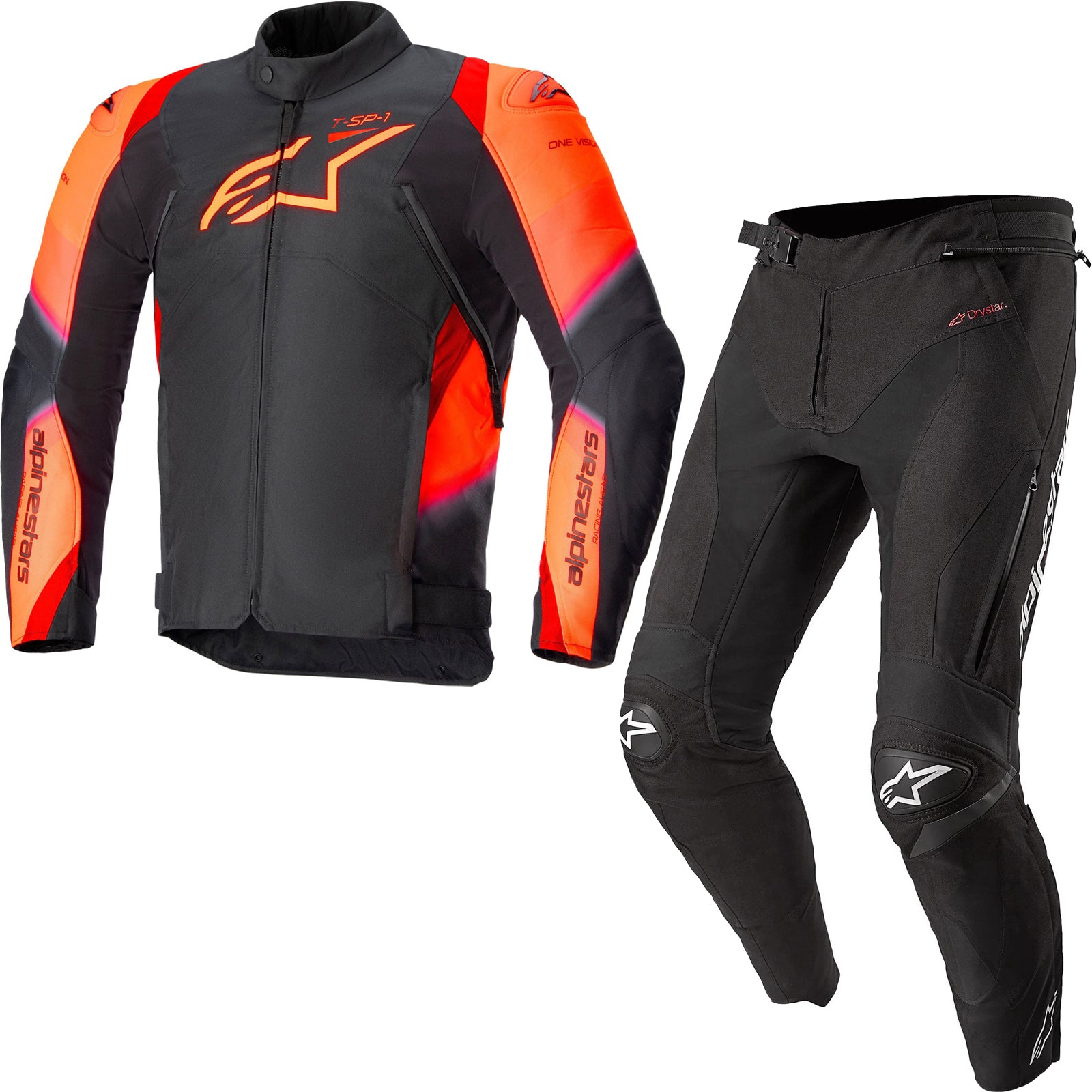 Alpinestars T-SP 1 V2 WP Jacket & T-SP R Drystar Trousers Motorcycle B