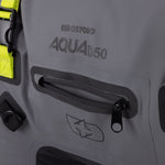 Oxford Aqua D-50 Roll Bag 50L Black Grey Fluo