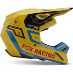 Fox Racing 2025 V1 MIPS Race Spec Motocross Helmet - Pale Yellow