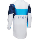 Thor 2025 Launchmode Storm Youth Motocross Jersey - White