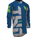 Thor 2025 Launchmode Forge Youth Motocross Jersey - Blue