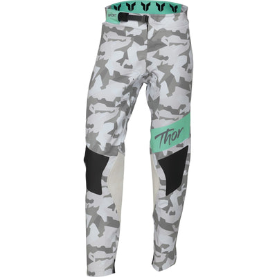 Thor 2025 Sportmode Shadow Ladies Motocross Pants - Teal