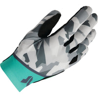 Thor 2025 Sportmode Shadow Ladies Motocross Gloves - Teal