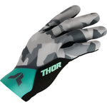 Thor 2025 Sportmode Shadow Ladies Motocross Gloves - Teal