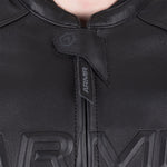 ARMR Raiden 3.0 Leather Motorcycle Jacket - Black