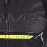 ARMR Raiden 3.0 Leather Motorcycle Jacket - Black Fluo Yellow