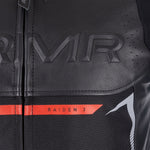 ARMR Raiden 3.0 Leather Motorcycle Jacket - Black Red