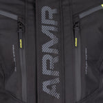 ARMR Kiso 4.0 WP Motorcycle Jacket - Black Green Fluo Yellow