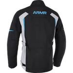 ARMR Kiso 4.0 WP Motorcycle Jacket - Black Light Grey Blue