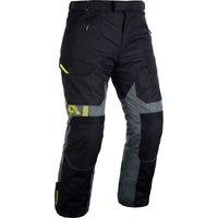 ARMR Kumaji 3.0 WP Motorcycle Trousers - Black Green Fluo Yellow