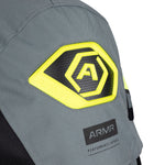 ARMR Eyoshi 3.0 Air Motorcycle Jacket - Black Green Fluo Yellow