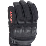 ARMR Kumaji 3.0 WP Motorcycle Gloves - Black Red