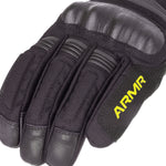 ARMR Kumaji 3.0 WP Motorcycle Gloves - Black Yellow