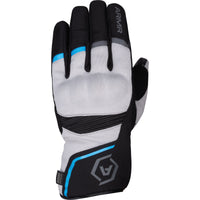 ARMR Eyoshi 3.0 WP Motorcycle Gloves - Black Light Grey Blue