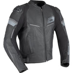 Oxford Cypher 1.0 Leather Motorcycle Jacket - Stealth Black