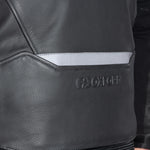 Oxford Cypher 1.0 Leather Motorcycle Jacket - Stealth Black