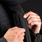 Oxford Holborn Motorcycle Jacket - Stealth Black