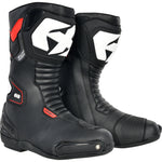 Oxford Cypher 1.0 Dry2Dry Motorcycle Boots - Black White Red