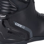 Oxford Code 1.0 Mid Dry2Dry Motorcycle Boots - Stealth Black