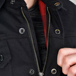 Oxford Original Approved AAA Heist Motorcycle Jacket - Black