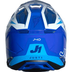 Just1 J40 Flash Motocross Helmet - White Blue