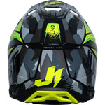 Just1 J40 Shooter Motocross Helmet - Camo Fluo Yellow Black