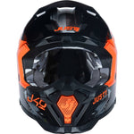 Just1 J40 Shooter Motocross Helmet - Camo Orange Black