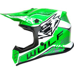 Wulfsport Air-X Youth Motocross Helmet - Green