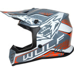 Wulfsport Air-X Youth Motocross Helmet - Orange