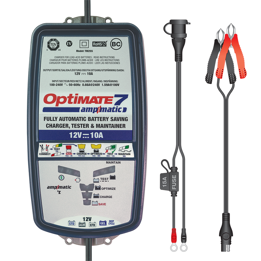 TecMate Optimate 7 Ampmatic Battery Charger