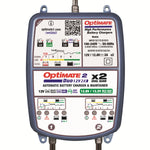 TecMate Optimate 2 Duo X 2 Bank Battery Charger