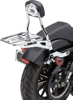 Cobra Detachable Backrest Kit - Harley Davidson XL50 1200 US Models 2007 - Chrome