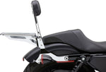 Cobra Detachable Backrest Kit - Harley Davidson XL50 1200 US Models 2007 - Chrome