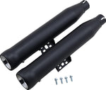 Cobra Neighbor Hater  Silencers - Harley Davidson FLTRXSE 1977 2023-2024 - Black