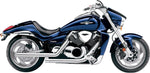 Cobra Dragster Exhaust System - Suzuki VZR 1800 R2 2008-2010 - Chrome