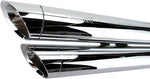 Cobra Streetrod Slashdown Exhaust System - Suzuki VZ 800 2009 - Chrome