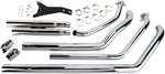 Cobra Streetrod Slashdown Exhaust System - Suzuki VZ 800 2009 - Chrome