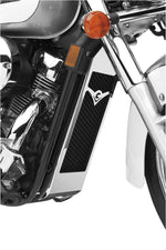 Cobra Radiator Cover - Honda VT 750 C Aero US Models 2004-2009 - Chrome